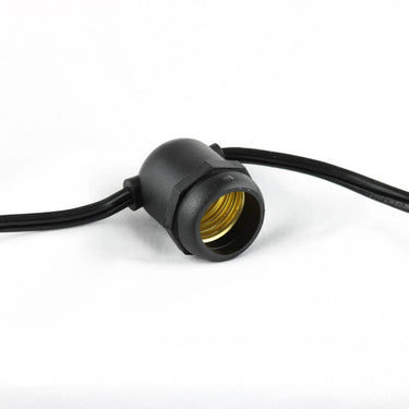 Patio Light String, E26 Medium Base, 24